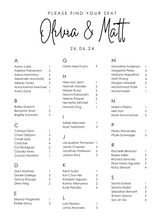 Seating Chart