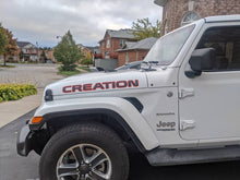Jeep Hood Decals (2 pieces)