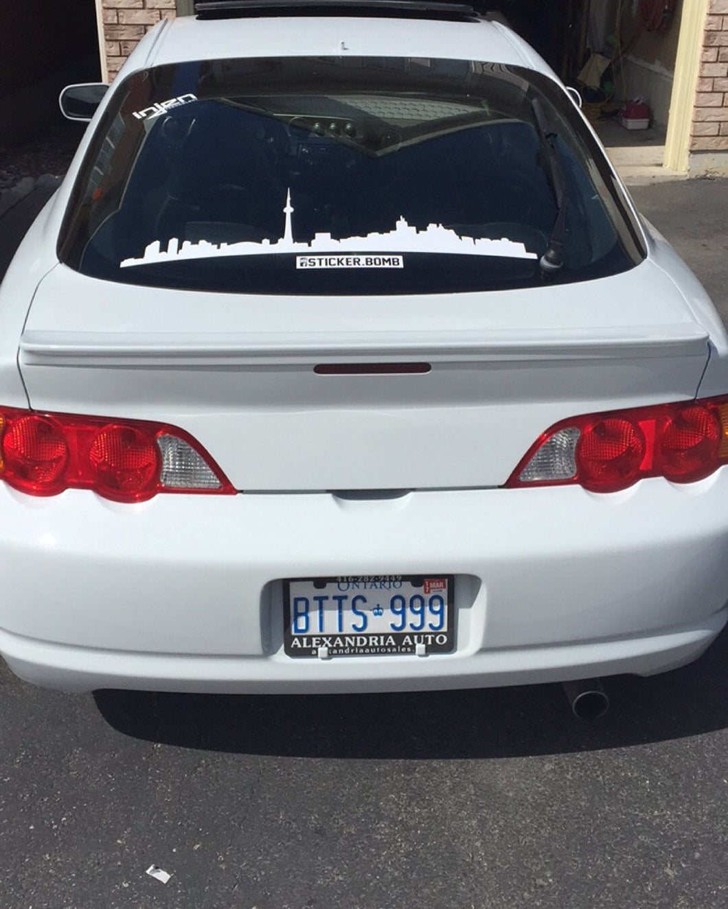 Toronto Skyline Decal