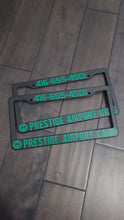 Custom License Plate Frames (2 Pieces)
