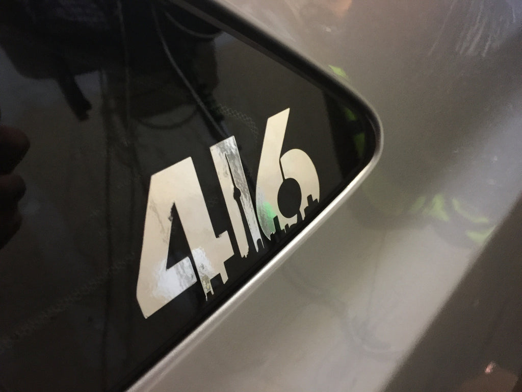 416 Toronto Decal – StickerBomb Canada