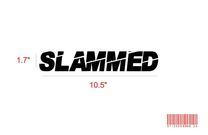 Slammed Decal