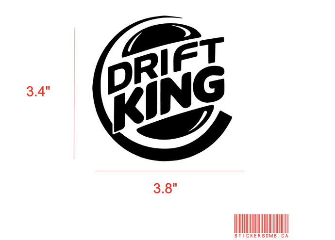 Drift King Decals