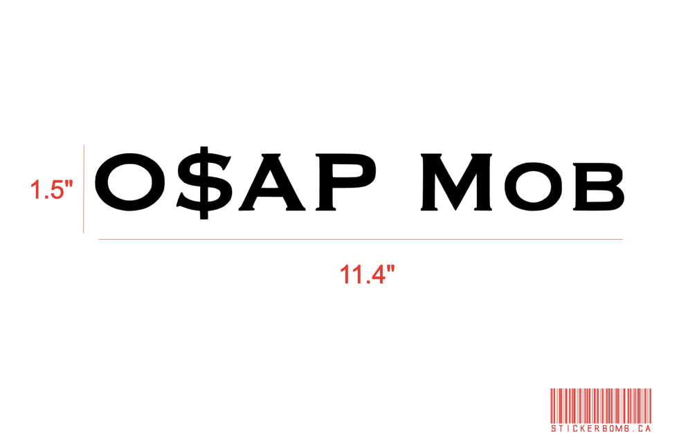 OSAP Mob Decals – StickerBomb Canada