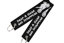 Drop a Gear and Disappear Motorcycle Key Chain