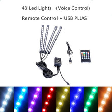 Interior LED Strip Light With USB Wireless Remote